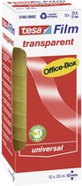 tesa OFFICE-BOX 57402-00002-01 tesafilm Transparant (l x b) 33 m x 12 mm 12 stuk(s)