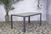 SenS Garden Furniture - Jersey Tuintafel Grey - 160x90x74 - Grijs
