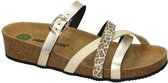 Dr Brinkmann -Dames -  goud - slippers & muiltjes - maat 42