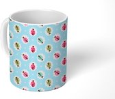 Mok - Koffiemok - Lieveheersbeestje - Design - Baby - Mokken - 350 ML - Beker - Koffiemokken - Theemok