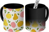 Magische Mok - Foto op Warmte Mokken - Koffiemok - Fruit - Appel - Patronen - Magic Mok - Beker - 350 ML - Theemok
