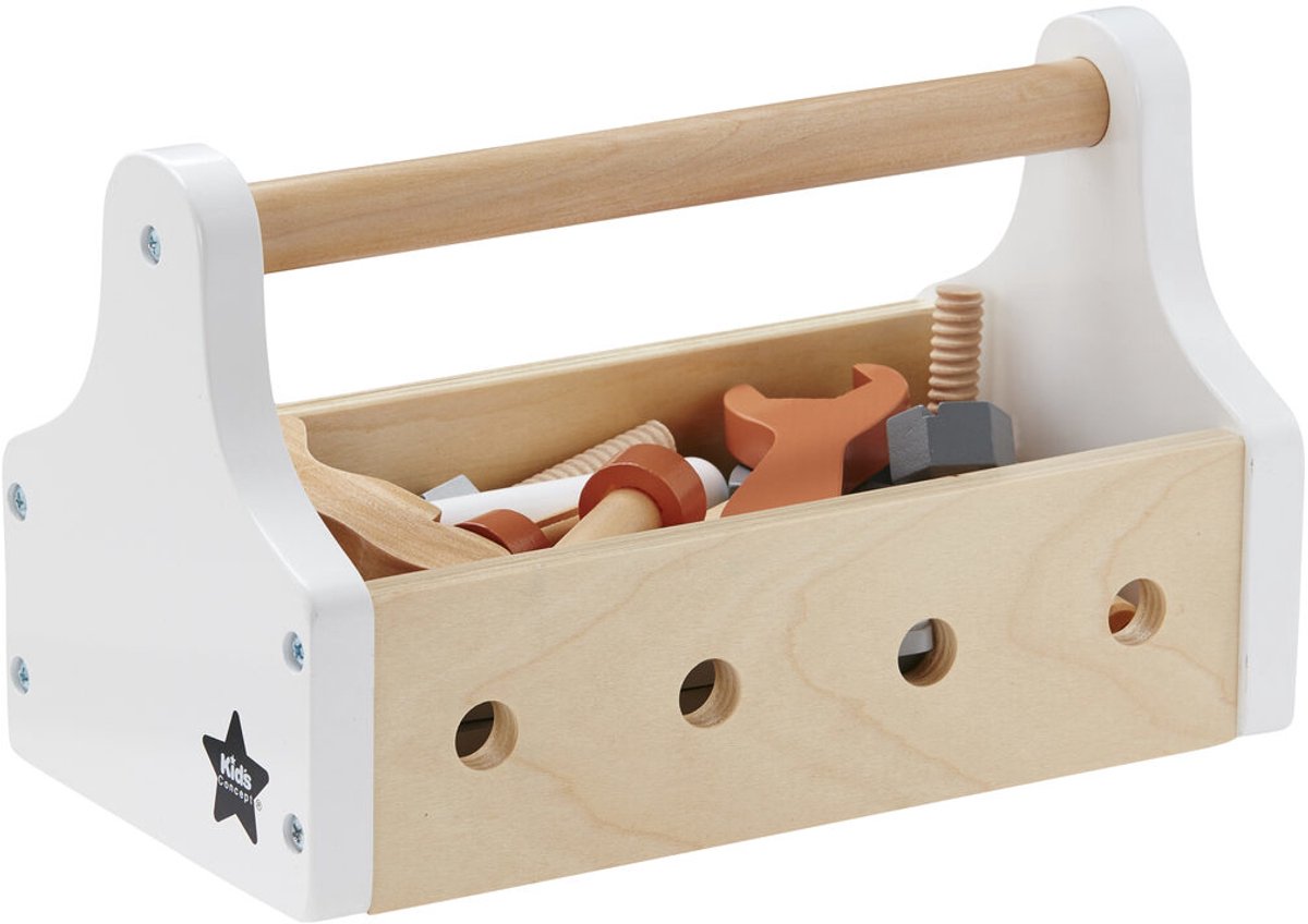 Gereedschapskist Wit - Naturel | Kid's Concept