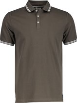 Hensen Polo - Slim Fit - Groen - 3XL Grote Maten