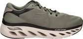 Skechers Arch Fit Glide-Step heren sneaker - Kaki - Maat 42