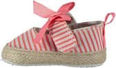 babyschoenen meisjes textiel roze/wit mt 20/21