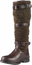 outdoorlaarzen Highlander leer/su√É¬®de bruin/groen maat 40