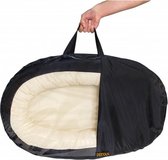 babynest Luxe junior 83 cm zwart/beige
