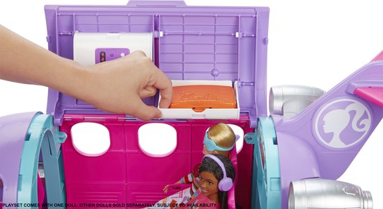 Barbie - droom vliegtuig met piloot - airplane adventures - groot vliegtuig - met accessoires — afbeelding 4