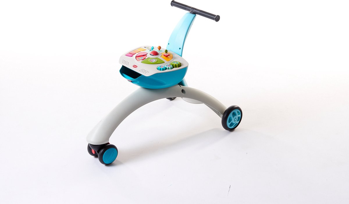 Goedkoopste Tiny Love Walk Behind and Ride on Loopstoel - 5-in-1 - Blauw