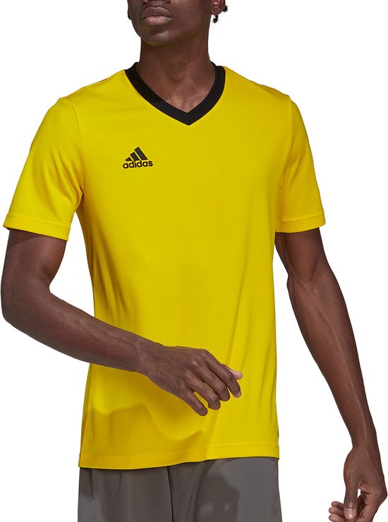 adidas - Entrada 22 Jersey - Geel Voetbalshirt-XXL