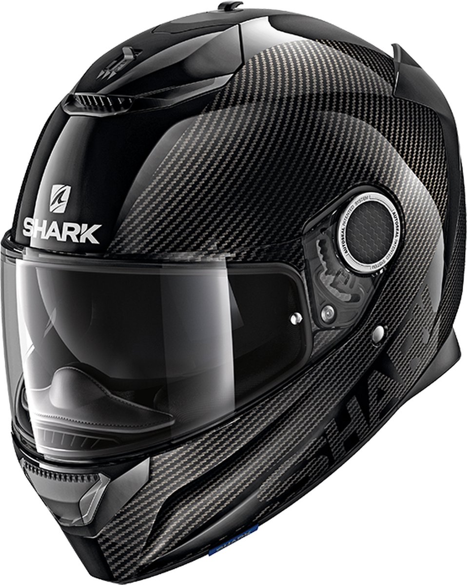 SHARK SPARTAN 1.2 Carbon Skin Motorhelm integraalhelm - Maat XS