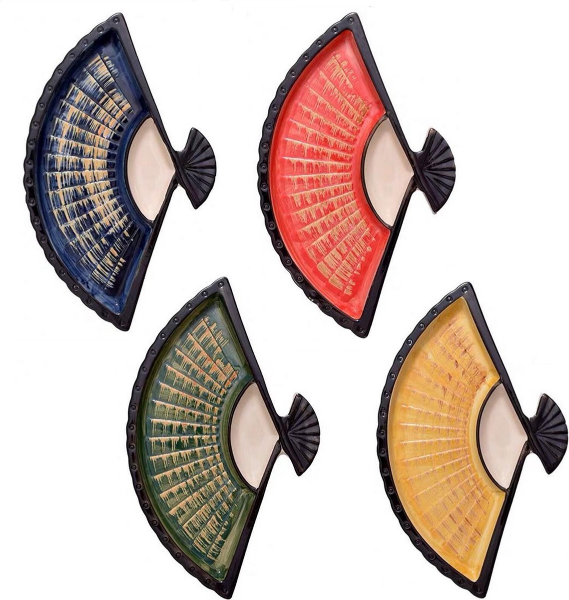 Waaier Sushi Servies 4 Persoons Servies Set Borden bol