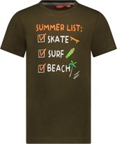 Tygo & Vito Jongens T-shirt Summer List Army