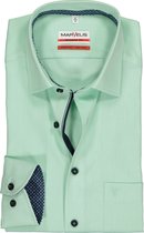 MARVELIS modern fit overhemd - mintgroen (contrast) - Strijkvrij - Boordmaat: 45