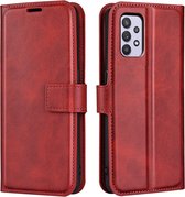 Deluxe Book Case - Samsung Galaxy A53 Hoesje - Rood