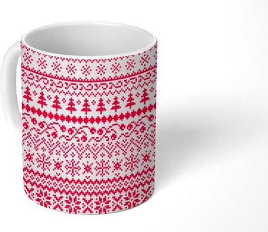 Tasse - Tasse à café - Noël - Motif - Arbre - Tasses - 350 ML - Tasse -  Tasses à café... | bol.com