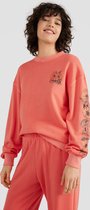 O'Neill Sweatshirts Women SUNRISE CREW Sunrise Red Xl - Sunrise Red 60% Cotton, 40% Recycled Polyester