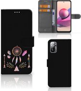 Smartphone Hoesje Xiaomi Redmi Note 10/10T 5G | Poco M3 Pro Book Style Case Boho Dreamcatcher