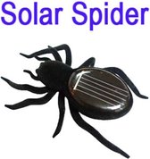 Peachy Zwarte speelgoed spin op zonne-energie Solar Powered spider spinnetje