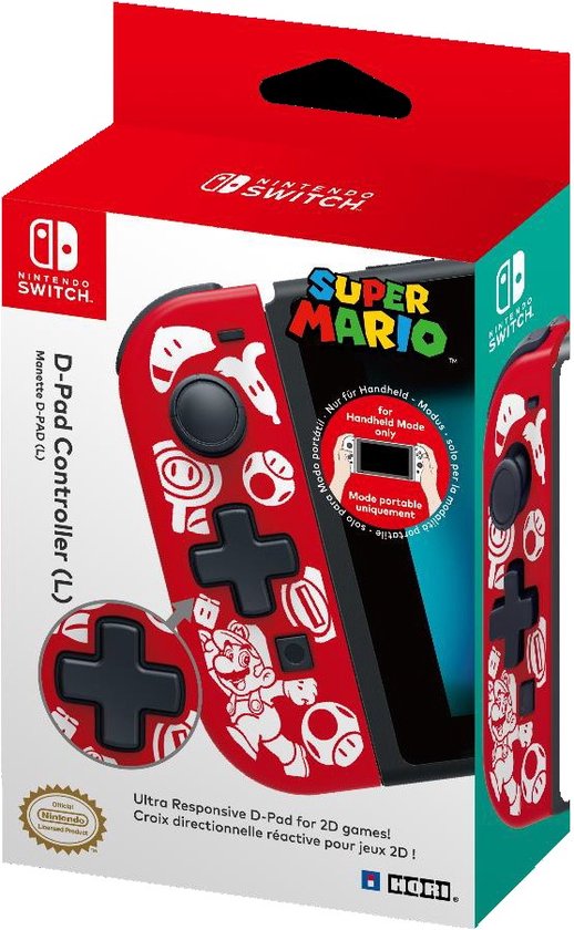 Hori D-Pad Controller New Super Mario Design (Nintendo Switch) - Hori