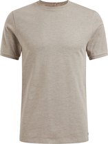 WE Fashion Heren slim fit T-shirt