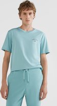 O'Neill T-Shirt Men STATE CHEST ARTWORK Aquifer Xs - Aquifer 100% Katoen Round Neck