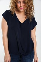 Paprika Dames Geknoopt T-shirt - T-shirt - Maat 50