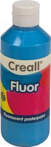 Plakkaatverf Creall fluor 07 blauw 250 ml