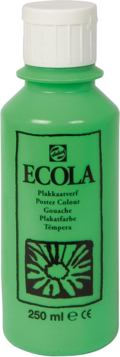 Ecola plakkaatverf 601 Lichtgroen 250ML