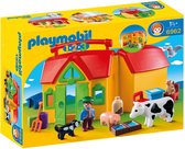 Playmobil 1.2.3. Meeneemboerderij met dieren