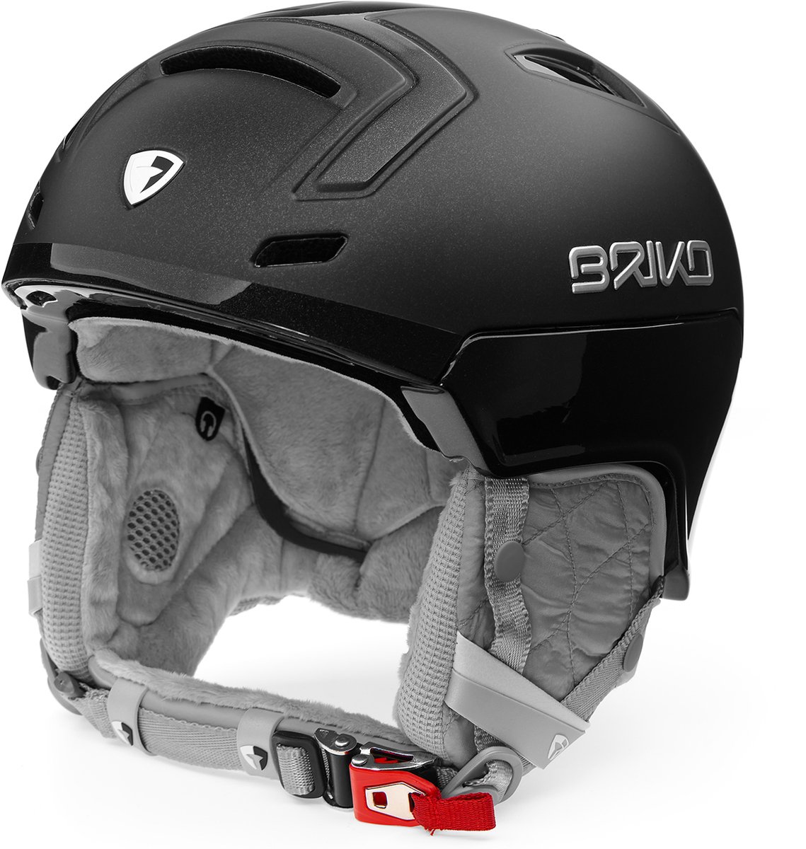 Briko Skihelm Ambra Skihelm ZWART - Maat XL: 59-64 CM