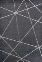 Magic Floor - Tapijt - Vloerkleed - PERA 0402A - Grijs - Polyester - (230x160cm)
