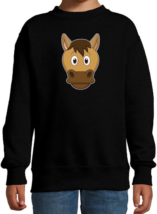 Cartoon paard trui voor jongens en meisjes - Kinderkleding / dieren sweaters kinderen