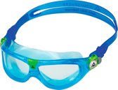 Aquasphere Seal Kid 2 - Zwembril - Kinderen - Clear Lens - Turquoise/Blauw