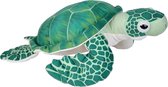 Pluche knuffel Zeeschildpad van ongeveer 55 cm - Speelgoed knuffelbeesten - Zeedierens knuffels