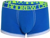 Andrew Christian Almost Naked Cotton Boxer Blauw - Maat XL - Heren Ondergoed