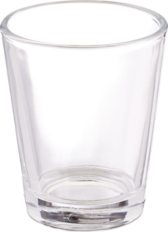 Relaxdays Shotglaasjes Set Van 6 Borrelglaasje Cl Likeurglazen Glas Tequila Glazen 590257322