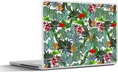 Laptop sticker - 11.6 inch - Patroon - Planten - Jungle - 30x21cm - Laptopstickers - Laptop skin - Cover