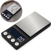 Precisie Weegschaal Keuken - Digitaal CX-186 - 0,01 tot 200 Gram - Milligram Nauwkeurig Schaal Sieraden Balance Gram Gewicht