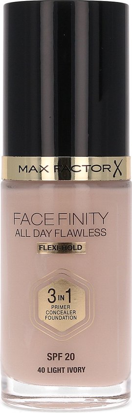 Max Factor Facefinity All Day Flawless 3-in-1 Liquid Foundation – 040 Ivory