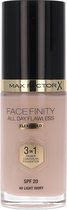 Bol.com Max Factor Facefinity All Day Flawless 3-in-1 Liquid Foundation - 040 Ivory aanbieding