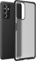 Mobigear Hoesje geschikt voor Samsung Galaxy A82 5G Telefoonhoesje Hardcase | Mobigear Shockproof Backcover | Schokbestendig Galaxy A82 5G Telefoonhoesje | Anti Shock Proof - Zwart