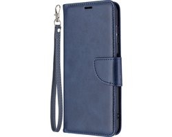 Mobigear Telefoonhoesje geschikt voor Nokia G20 Hoesje | Mobigear Excellent Bookcase Portemonnee | Pasjeshouder voor 3 Pasjes | Telefoonhoesje voor Pinpas / OV Kaart / Rijbewijs - Blauw