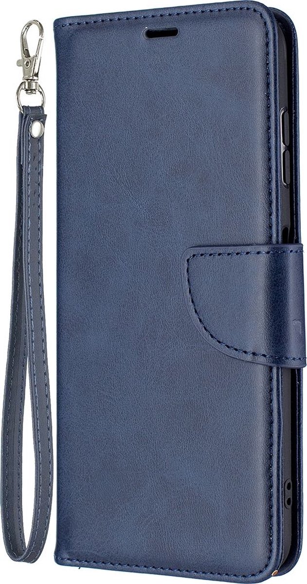 Mobigear Telefoonhoesje geschikt voor Nokia G20 Hoesje | Mobigear Excellent Bookcase Portemonnee | Pasjeshouder voor 3 Pasjes | Telefoonhoesje voor Pinpas / OV Kaart / Rijbewijs - Blauw