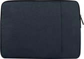 Mobigear Laptophoes geschikt voor Polyester Laptop | Mobigear Oxford Sleeve (max 37 cm x 25 cm) Laptoptas Blauw
