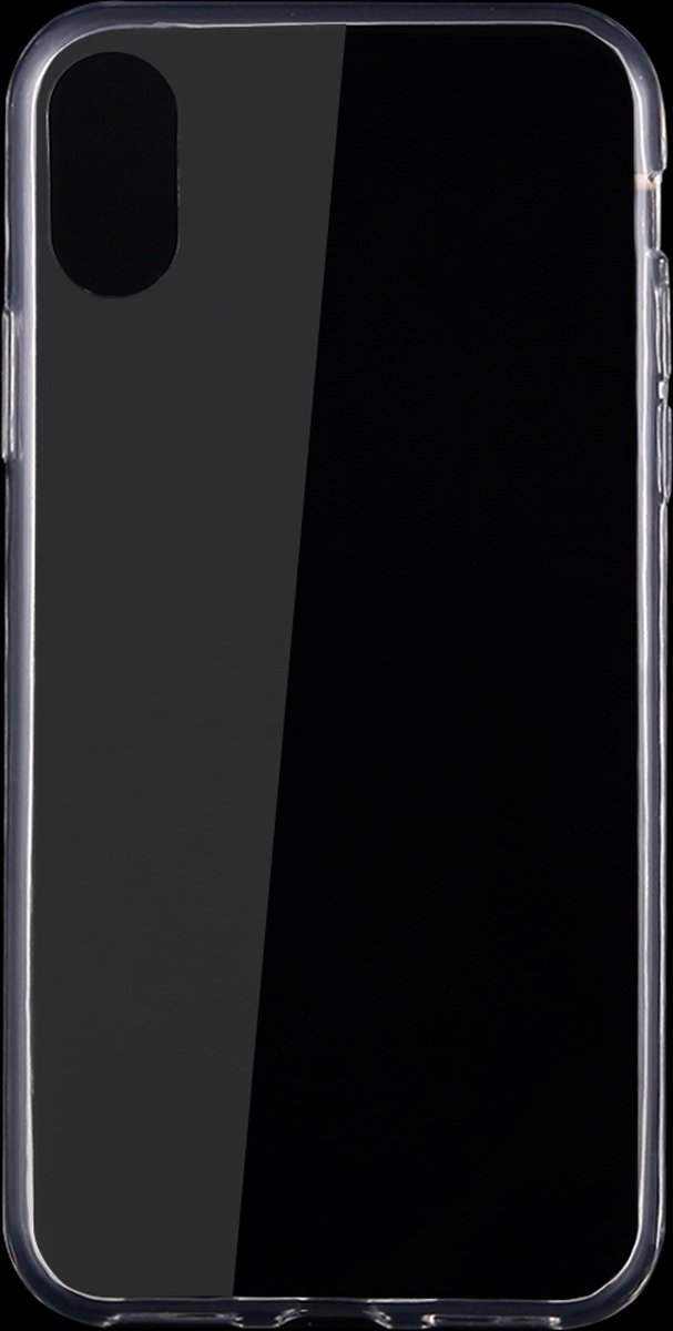 Mobigear Doorzichtig Hoesje geschikt voor Apple iPhone XS Telefoonhoesje Flexibel TPU Extra Dun | Mobigear Ultra Thin Backcover | Doorzichtig Telefoonhoesje iPhone XS | iPhone XS Case | Back Cover - Transparant
