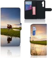 Smartphone Hoesje Xiaomi Mi Note 10 Lite Flip Case Koe