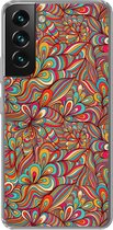 Geschikt voor Samsung Galaxy S22 Plus hoesje - Design - Jaren 70 - Fantasy - Kleur - Siliconen Telefoonhoesje