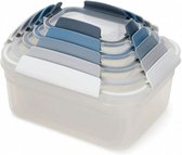 vershoudbakjes Nest Lock PP transparant 5-delig