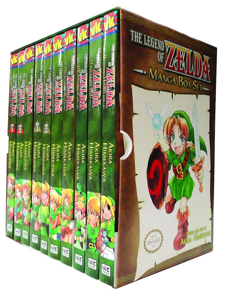 The Legend of Zelda Box Set, Akira Himekawa, 9781421542423, Livres